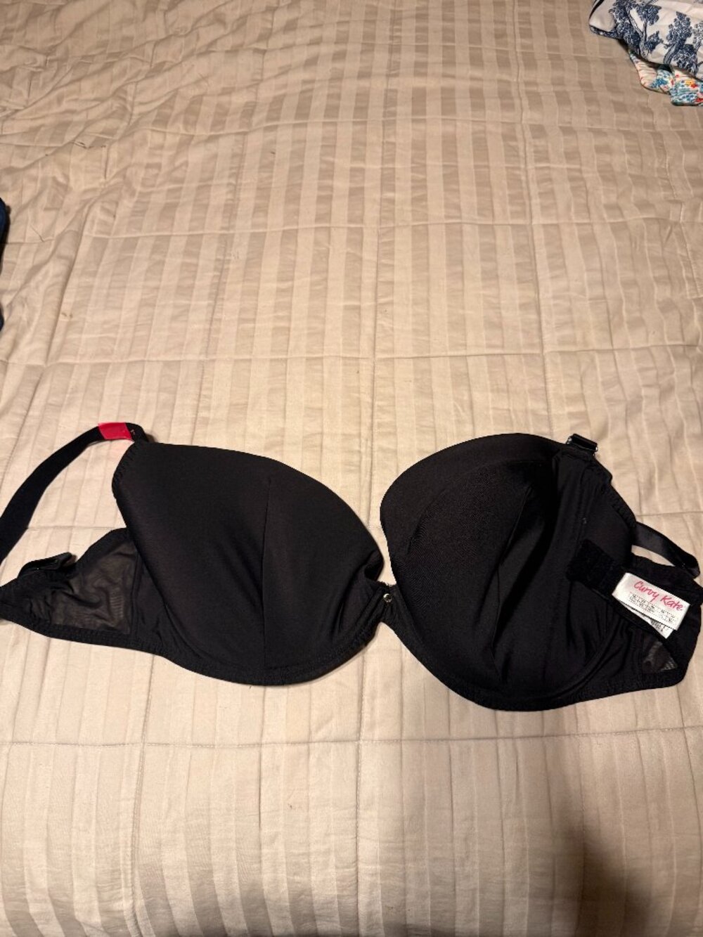 Curvy Kate Superplunge Multiway Padded Plunge Bra Black (KC Stock # 134)- 38HH
